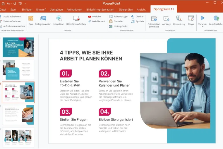 iSpring Suite 11: Mehr Lernerlebnisse mit einem brandneuen Autoren-Toolkit Bild: iSpring Suite 11: Mehr Lernerlebnisse mit einem brandneuen Autoren-Toolkit