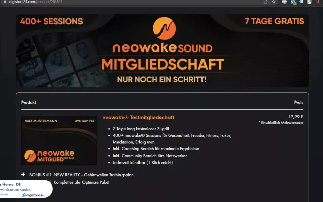 Bild: Neowake: Die Revolution der Binauralen Beats