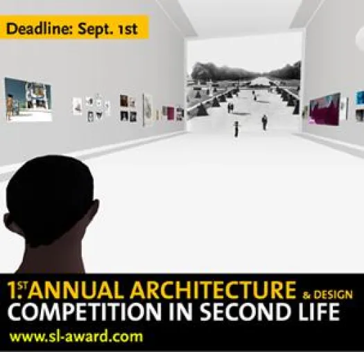 Bild: Letzter Aufruf zum Architektur Wettbewerb in Second Life