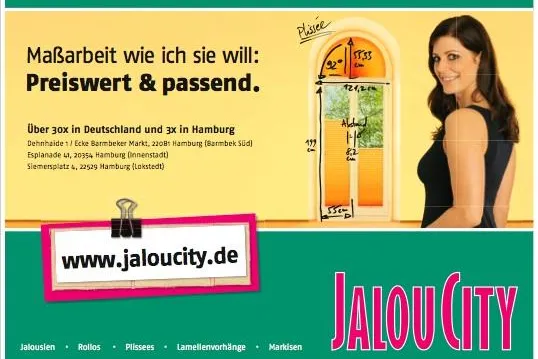 Bild: zweimaleins kreiert Out-of-Home Kampagne für JalouCity