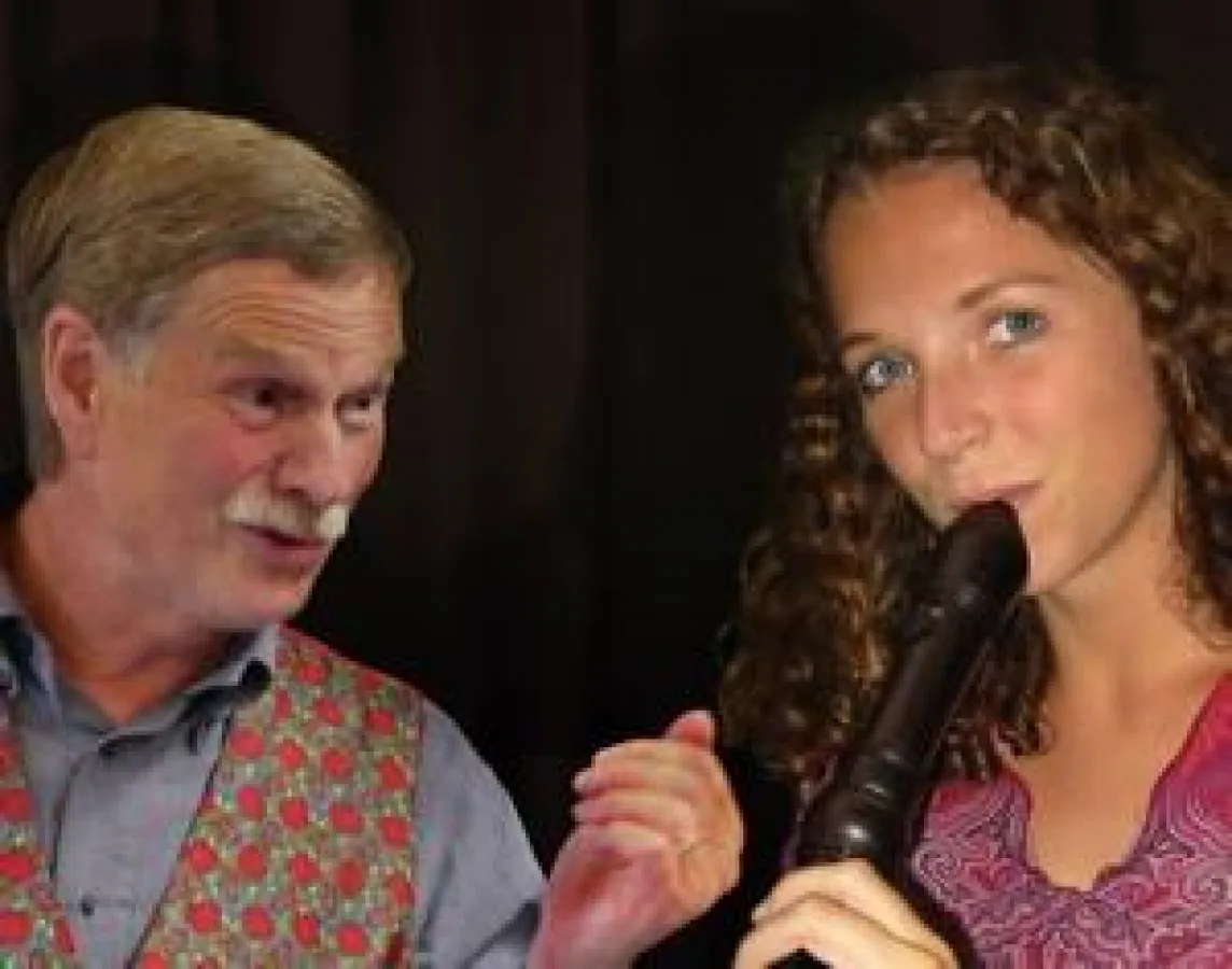 Storyteller Richard Martin und Musikerin Vera Spillner präsentieren 