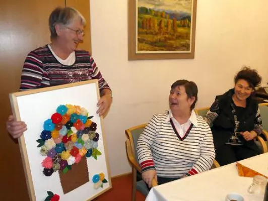 "Hoffentlich kann ich noch lange mithelfen" Bild: "Hoffentlich kann ich noch lange mithelfen"