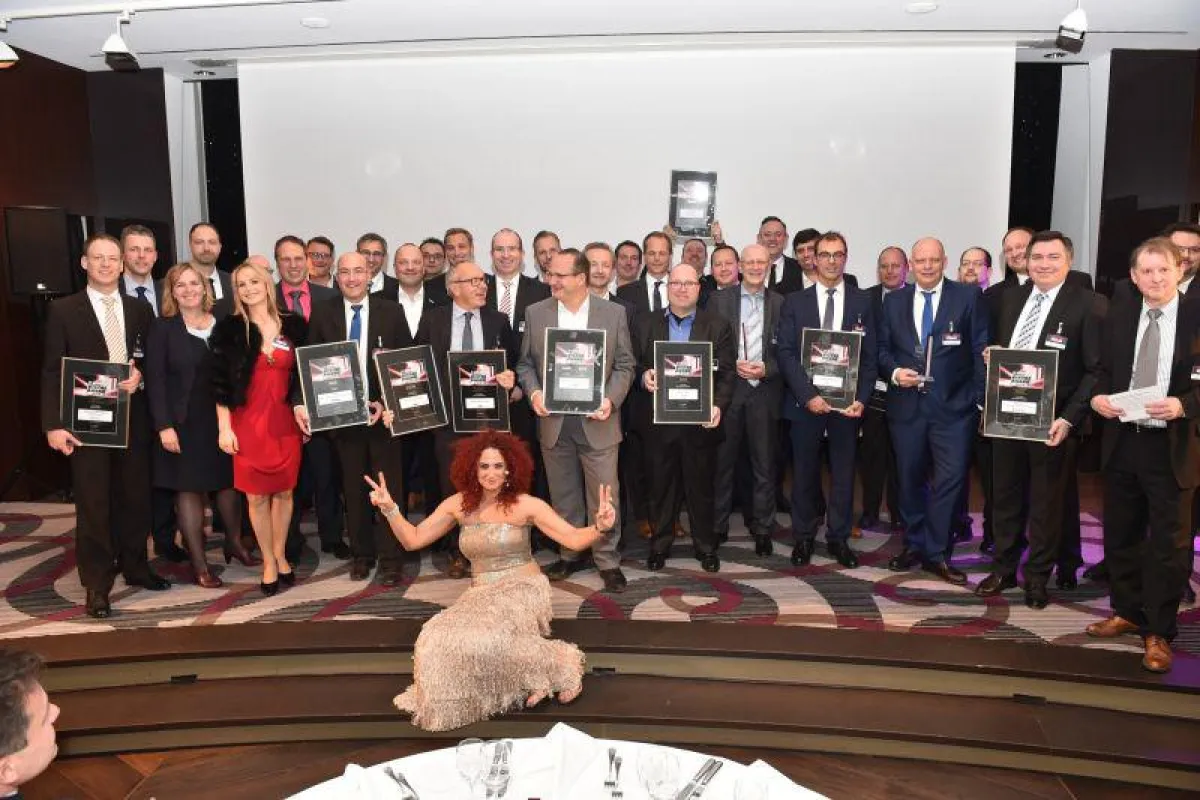 Preisverleihung des Awards in Augsburg. Bildnachweis: IT-Business
