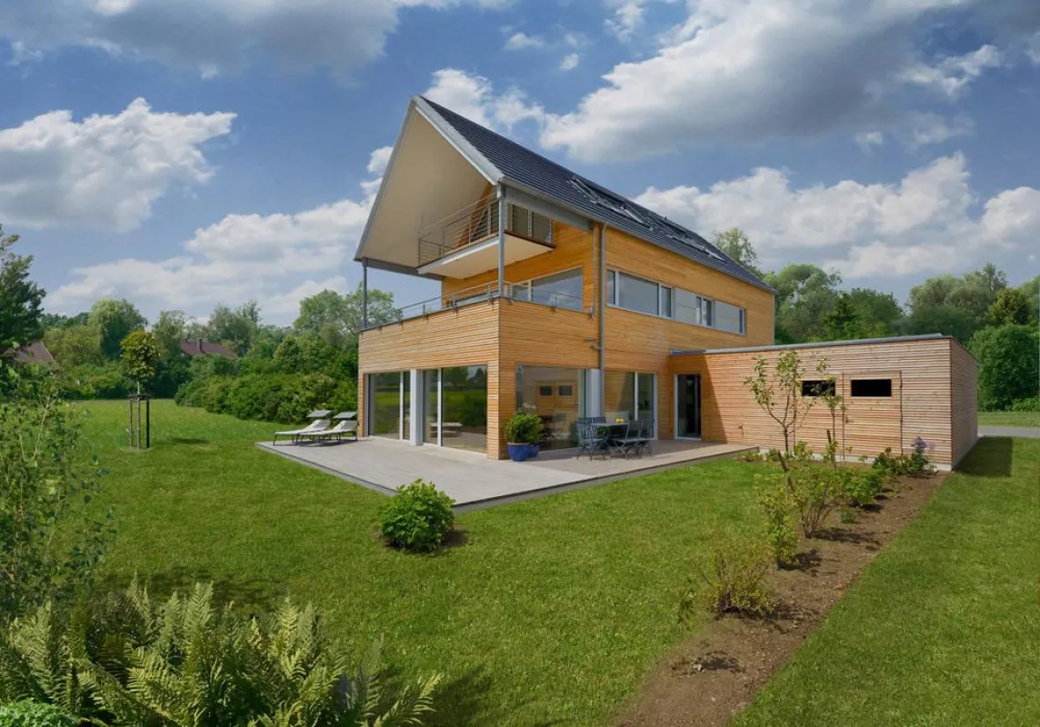 Architektenhäuser von Baufritz mit einem ganzheitlichen Gesundheitskonzept
