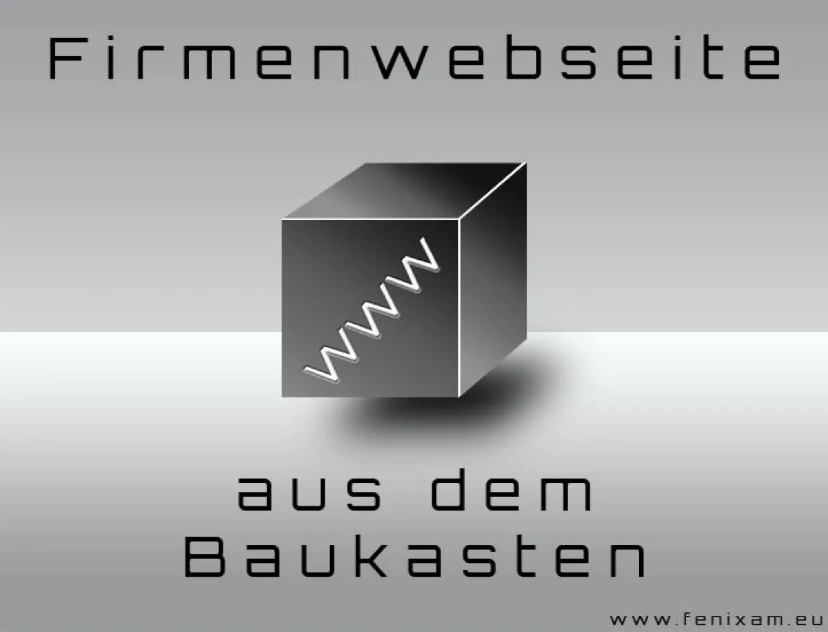 FenixAM Webdesign - Firmenwebseite aus dem Baukasten