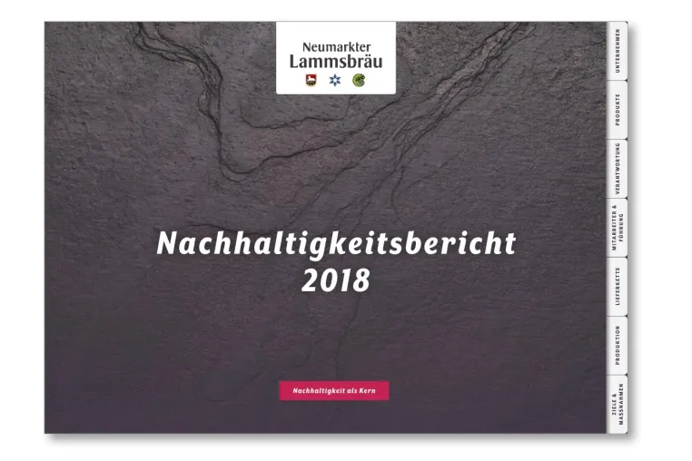 27. Lammsbräu-Nachhaltigkeitsbericht veröffentlicht Bild: 27. Lammsbräu-Nachhaltigkeitsbericht veröffentlicht