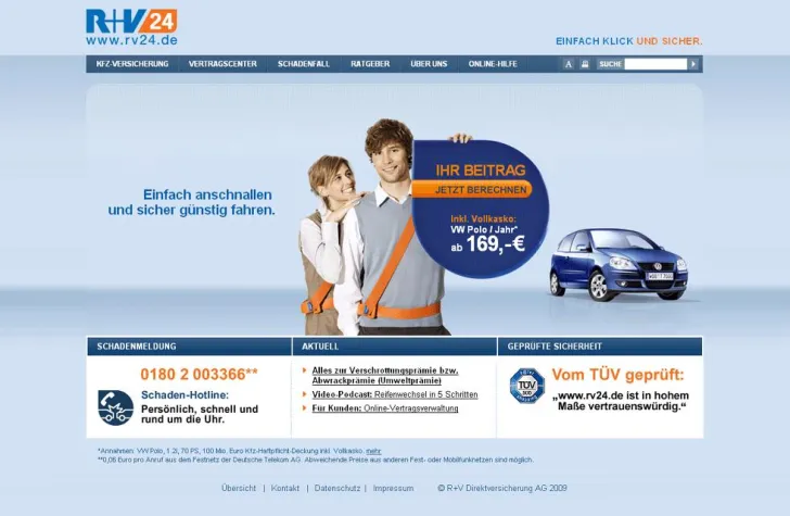 Bild: UNITB TECHNOLOGY LAUNCHT DIE ONLINE-MARKE rv24.de MIT DEM CMS TEAMSITE INTERWOVEN