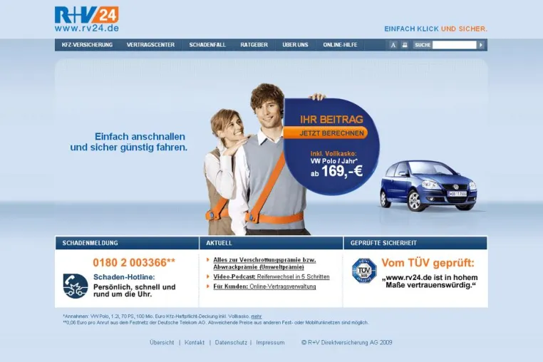 Bild: UNITB TECHNOLOGY LAUNCHT DIE ONLINE-MARKE rv24.de MIT DEM CMS TEAMSITE INTERWOVEN
