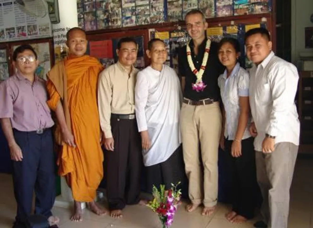 Bastian Bretthauer, Organisationsentwickler in Phnom Penh