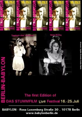 Bild: Premiere in Berlin - Berlin-Babylon. Das StummfilmLiveFestival