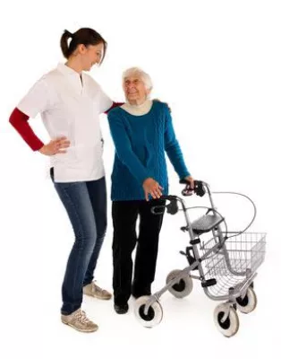 Bild: Rollatoren und Gehwagen Info