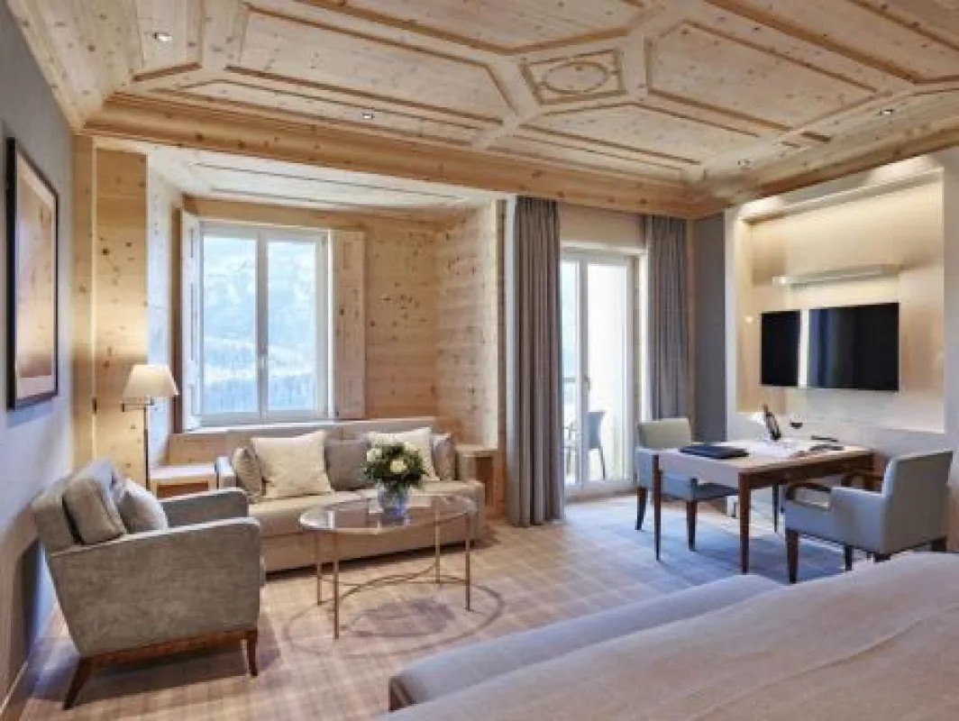 Kulm Hotel St. Moritz Neukulm Junior Suite Blue