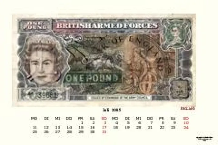 Bild: Banknoten-Kalender 2008