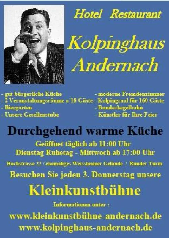 Hotel Restaurant Kolpinghaus Andernach