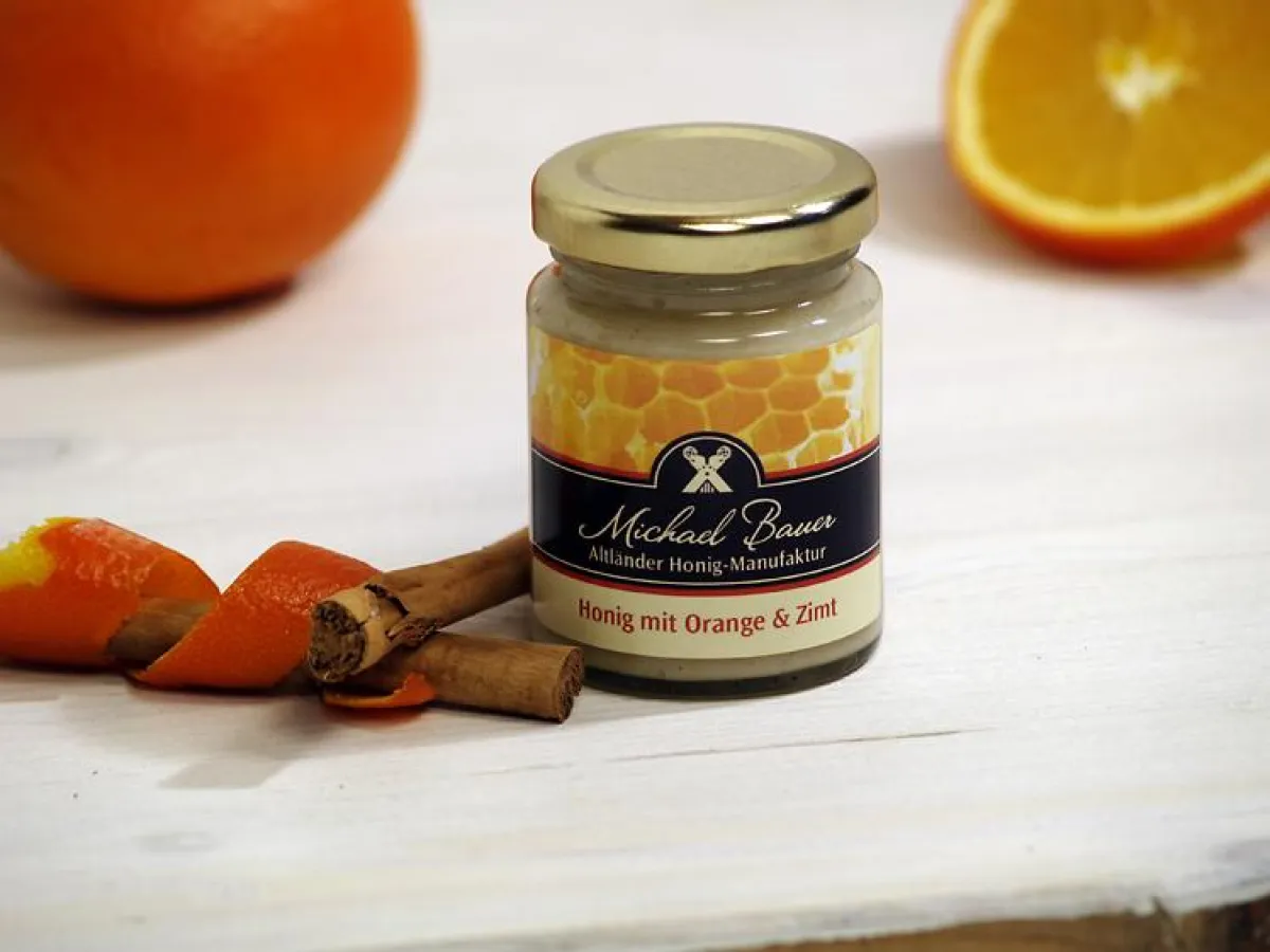 Altländer Honig-Maufaktur - Honig mit Orange und Zimt - sündhaft gut!