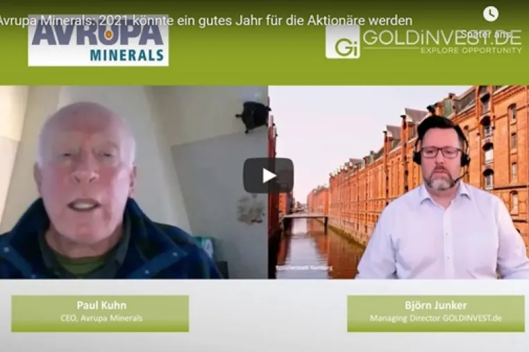 Bild: Interview Avrupa Minerals: 2021 könnte ein gutes Jahr für die Aktionäre werden 