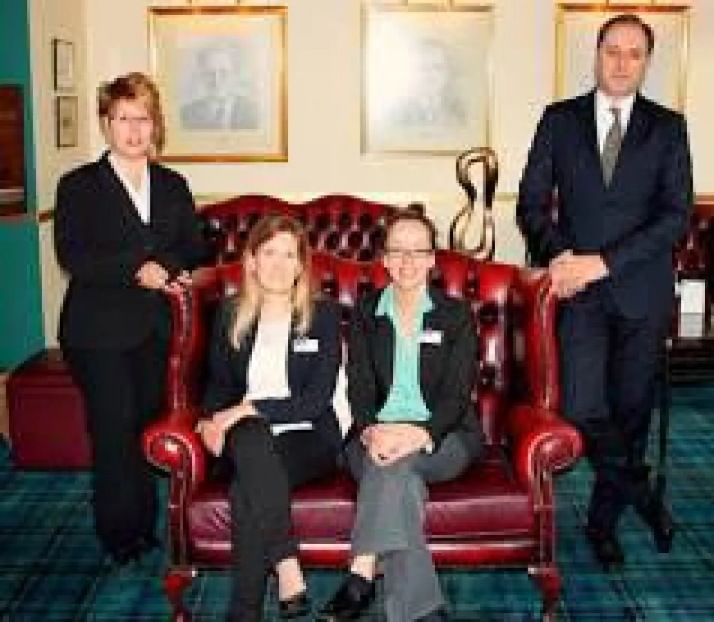 Sales Team: J. Sieg, C. Hanetzog, F. Huber, P. Hesse