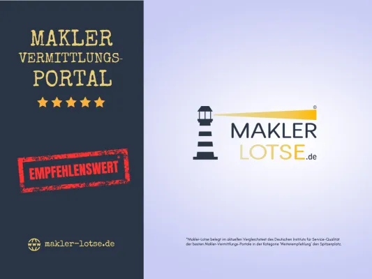 Bild: Deutschlands empfehlenswertestes Online- Portal für Maklervermittlung: Makler-Lotse auf Platz 1