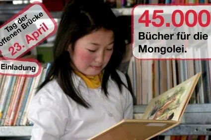 Welttag des Buches: Bücherbrücke ermöglicht 100.000 Kindern Zugang zu Bildung Bild: Welttag des Buches: Bücherbrücke ermöglicht 100.000 Kindern Zugang zu Bildung