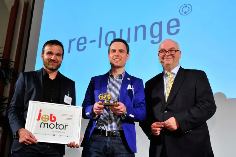 Bild: Erfolgreiches Employer Branding - re-lounge gewinnt den Jobmotor 2013