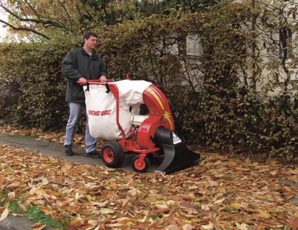 Leiser Laubsauger für Wege und Plätze Bild: Leiser Laubsauger für Wege und Plätze
