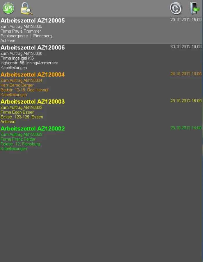 Mobiler Service von Moser Software