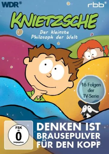 Knietzsche – Der erstklassige Denkanstoß für Schultüte und Schulranzen Bild: Knietzsche – Der erstklassige Denkanstoß für Schultüte und Schulranzen