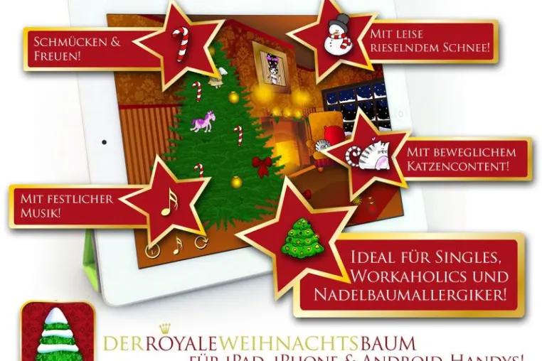 Bild: Instant Weihnachtsstimmung aufs iPad oder Handy