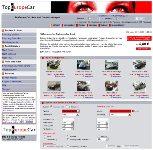 Bild: Relaunch des Autoportals