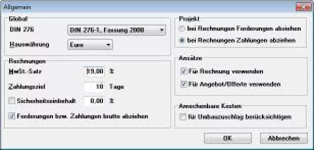 Bild: Mit S-HOAI Rechnungsdaten dynamisch auswerten