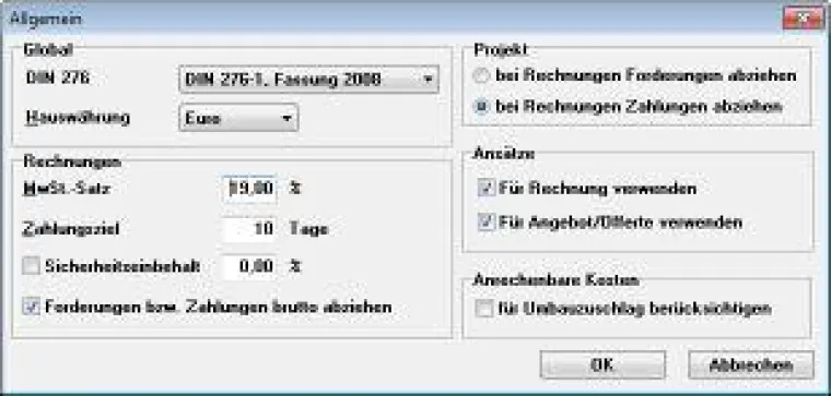 Bild: Mit S-HOAI Rechnungsdaten dynamisch auswerten