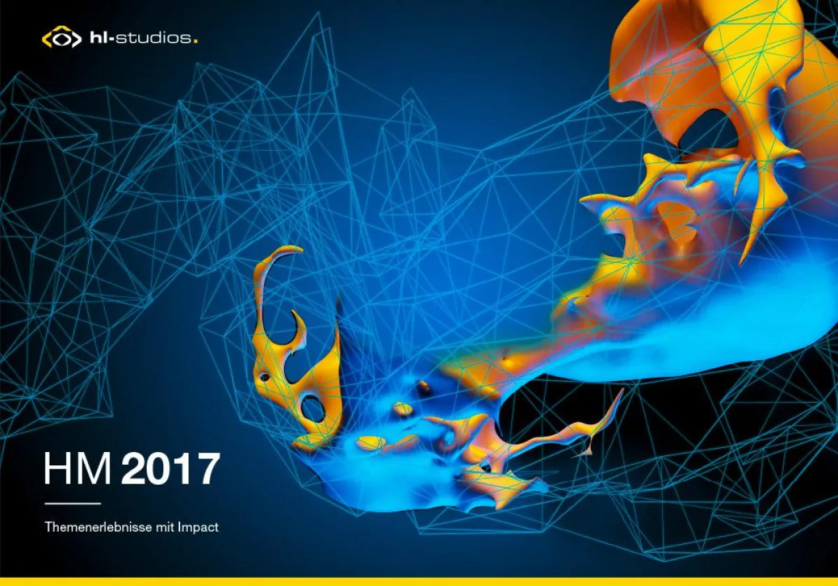(Grafik: hl-studios, Erlangen): Themenerlebnisse mit Impact - hl-studios auf der HMI_2017