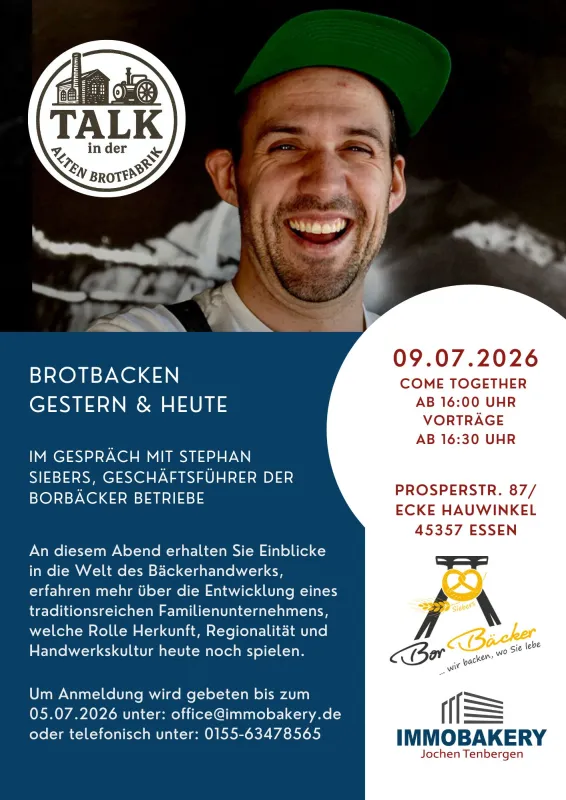 Im Gespräch mit Stephan Siebers, Geschäftsführer der BorBäcker Betriebe (© Homepage BorBäcker Betriebe)