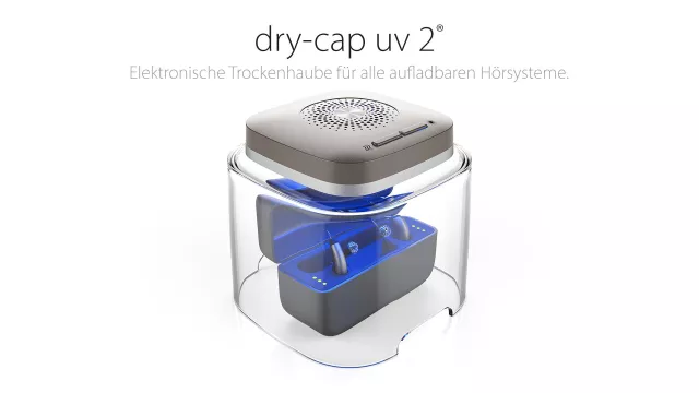 Bild: Trocknung und Hygiene für alle aufladbaren Hörsysteme