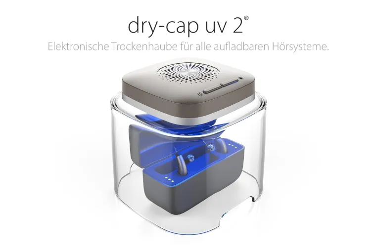 Bild: Trocknung und Hygiene für alle aufladbaren Hörsysteme