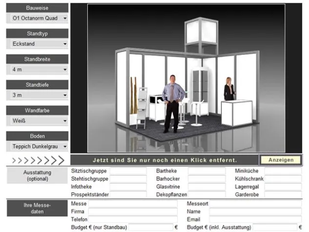 Bild: Messestand und Messebau kostenlos ausschreiben