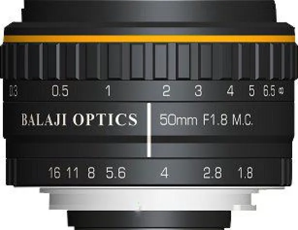 Bild: BO LENSES | F-MOUNT LENSES | BALAJI OPTICS | MACHINE VISION