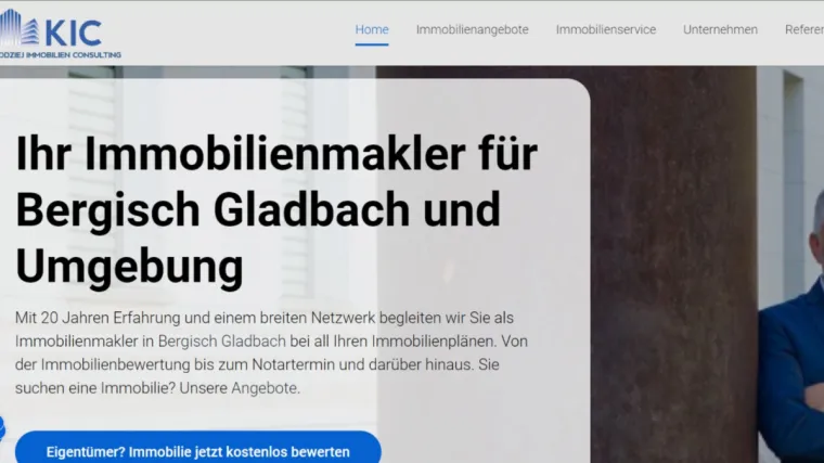 Bild: KIC Immobilien - Ihr Immobilienmakler in Bergisch Gladbach