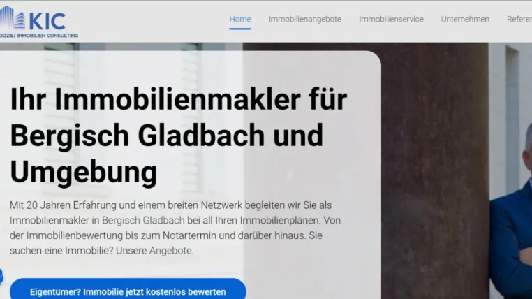 Bild: KIC Immobilien - Ihr Immobilienmakler in Bergisch Gladbach