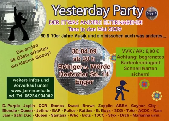 Bild: Tanz in den Mai 2009 in Enger