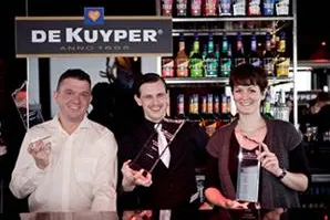 Bild: Tino Hiller überzeugt die Fachjury in Berlin beim De Kuyper Cup 2010