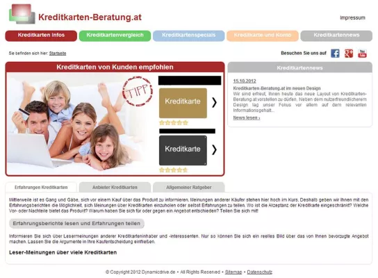 Rundum-Service für Kreditkartennutzer und solche, die es werden wollen Bild: Rundum-Service für Kreditkartennutzer und solche, die es werden wollen