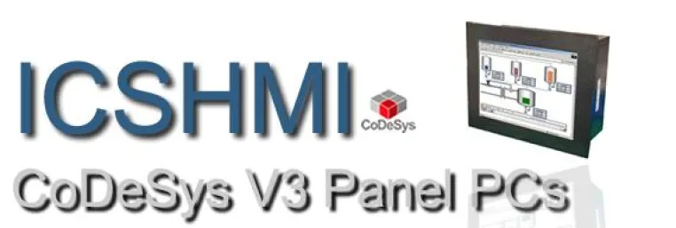 Bild: Einfaches Visualisieren, Bedienen und Kommunizieren mit den ICSHMI CoDeSys V3 Panel PCs