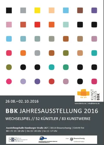 Bild: BBK Braunschweig: Jahresausstellung "Wechselspiel" – 52 Künstler*innen präsentieren 83 Kunstwerke im raumLABOR