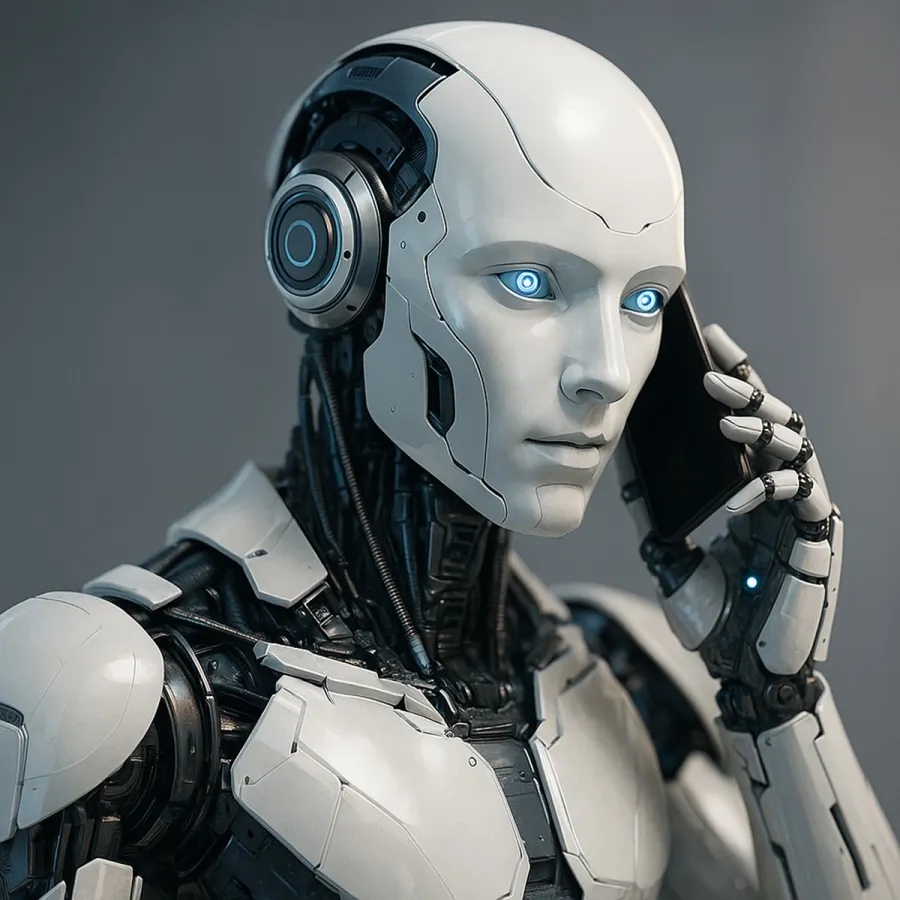 Digitaler Telefonassistent aus Basel: KI nimmt Anrufe entgegen, koordiniert Termine, 24/7. (© KI generiert)