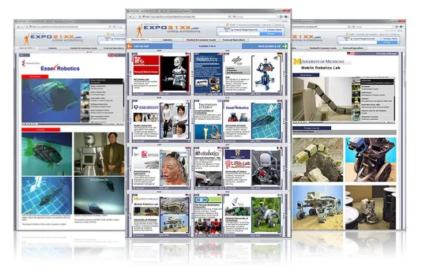 Bild: Die vielfältige Welt der Roboterforschung vereint auf einer Online-Messe