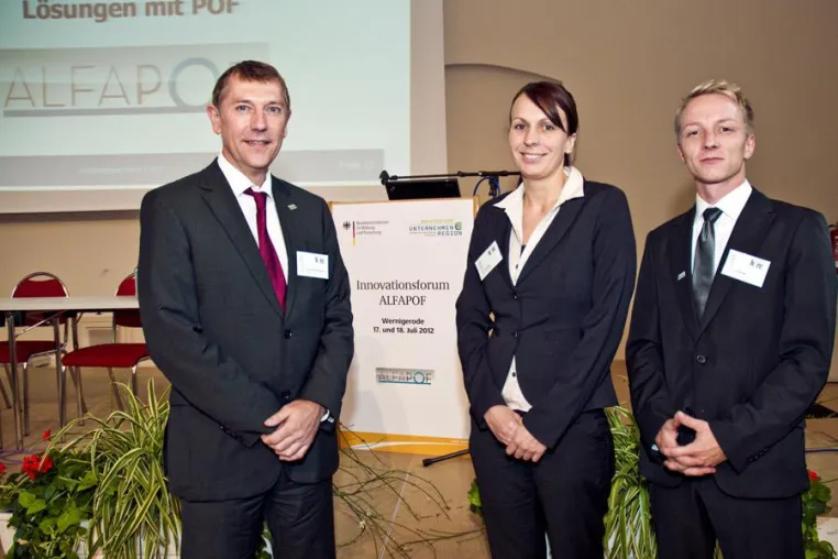 Abschlussveranstaltung des „Innovationsforums ALFAPOF“ vereinte Industrie und Forschung Bild: Abschlussveranstaltung des „Innovationsforums ALFAPOF“ vereinte Industrie und Forschung