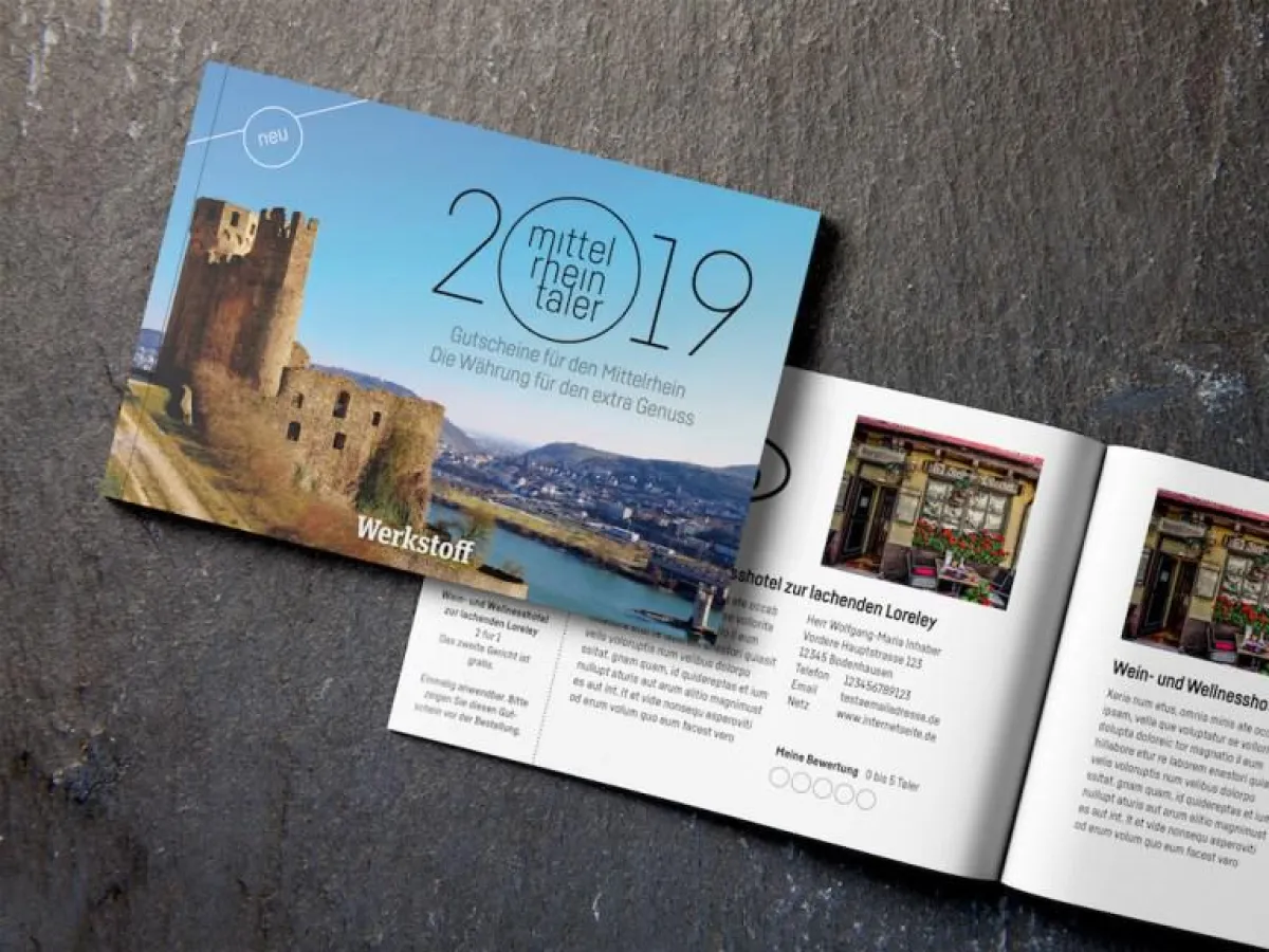 erscheint im September 2018: Der erste Mittelrheintaler