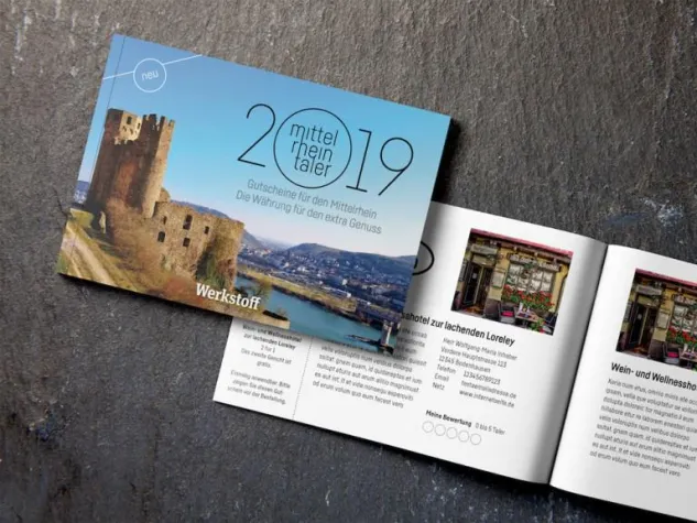 Bild: Neues Gutscheinbuch vernetzt Angebote des Mittelrheins Mittelrheintaler startet jetzt