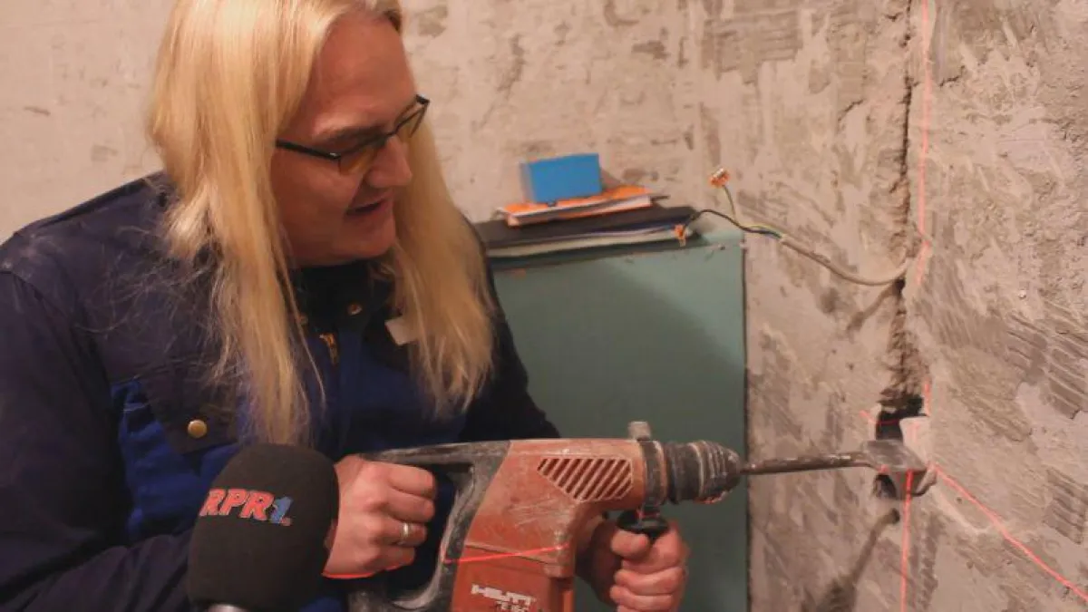 Der Rocker in Aktion